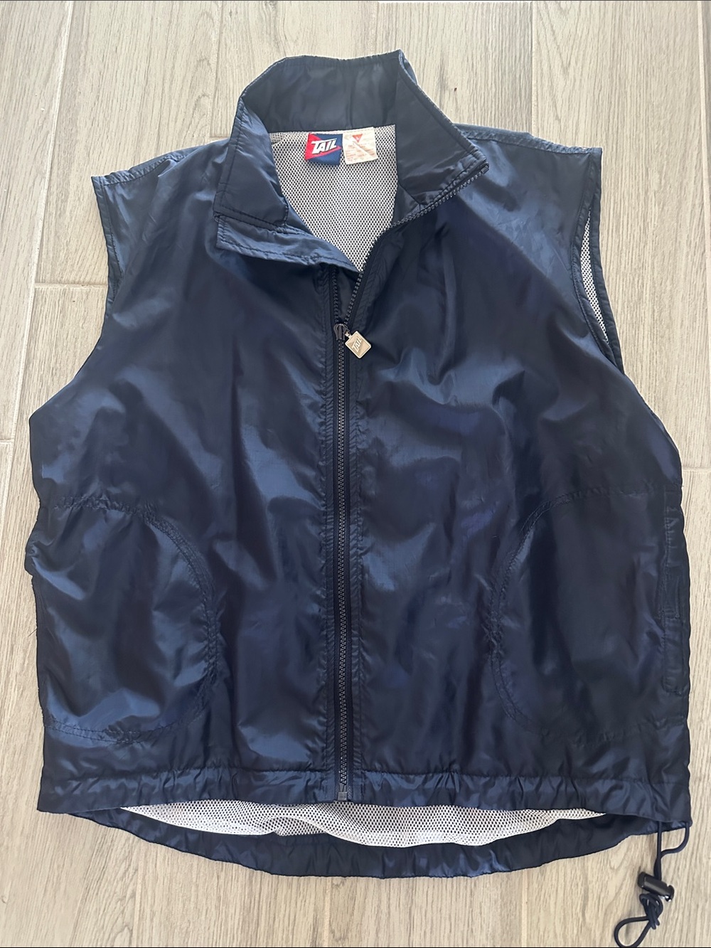 Tail Navy Blue size large womens Windbreaker Vest